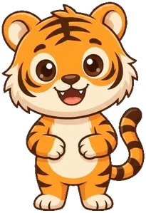 Tiger desktop character
